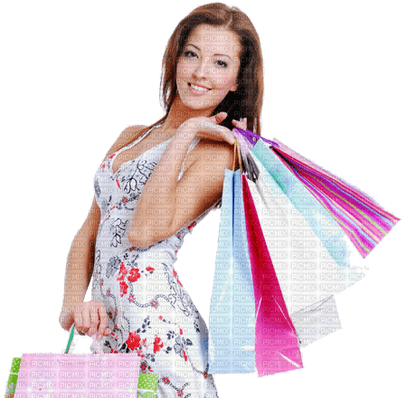 Kaz_Creations Woman-Femme-Shopping - δωρεάν png