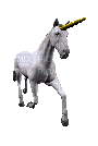 Unicorn Trot - GIF animado grátis