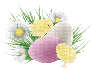 Kaz_Creations Easter Deco Chick - Free PNG