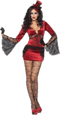 femme sorcière halloween - png grátis