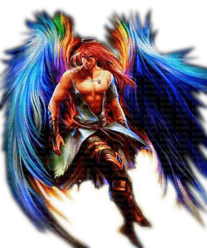 Rena Regenbogenfarben Engel Angel Fantasy - png grátis