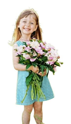 loly33 enfant fleur - ingyenes png