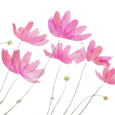 pink flowers Bb2 - Free PNG