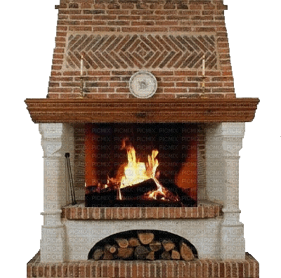 Fireplace laurachan - Darmowy animowany GIF
