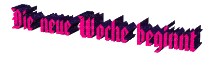 wochentag - Δωρεάν κινούμενο GIF