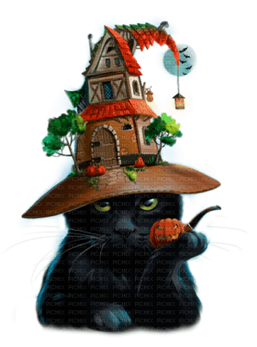 halloween cat by nataliplus - bezmaksas png