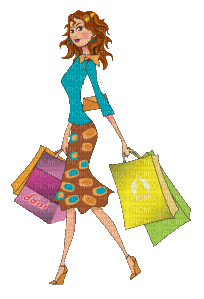shopping - Zdarma animovaný GIF