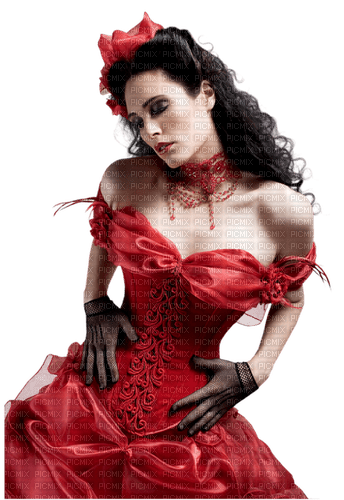 femme rouge - δωρεάν png