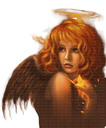 dolceluna fire angel dolceluna woman girl - безплатен png