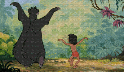 Le livre de la jungle - GIF animasi gratis