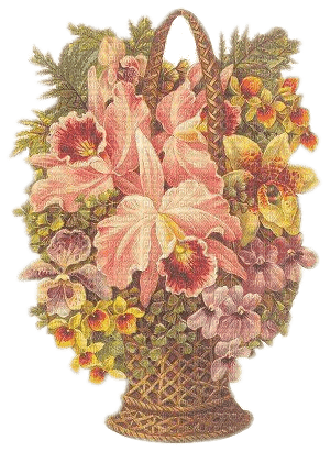 Blumenkorb - png grátis
