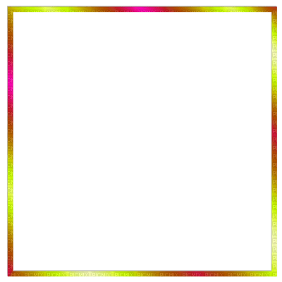 yellow, pink frame - PNG gratuit