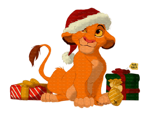 christmas  lion by nataliplus - nemokama png