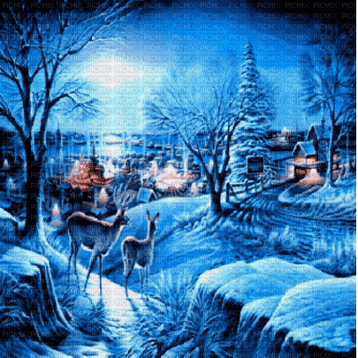 background animated hintergrund winter milla1959 - Gratis animerad GIF