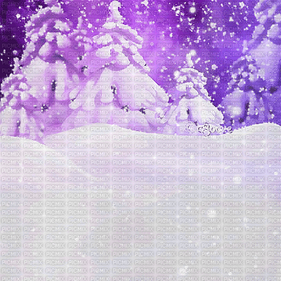 soave background animated winter forest - Besplatni animirani GIF