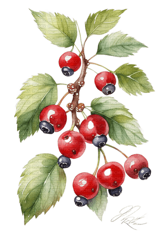 Berry Branch - Free PNG