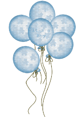 It's a Boy, balloons - PNG gratuit