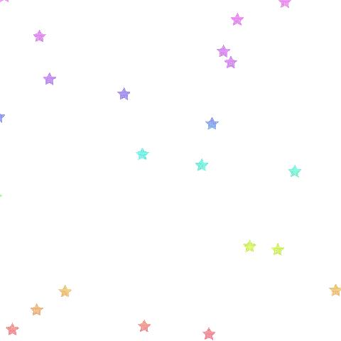 Estrellas de colores - GIF เคลื่อนไหวฟรี