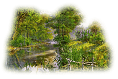 landscape spring garden_jardin printemps-paysage-nature_paysage_nature - 免费PNG