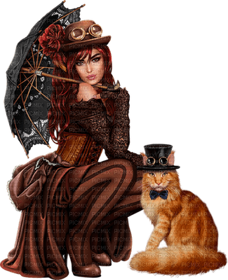 steampunk femme woman frau beauty tube human person people - δωρεάν png
