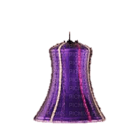 purple bell - gratis png
