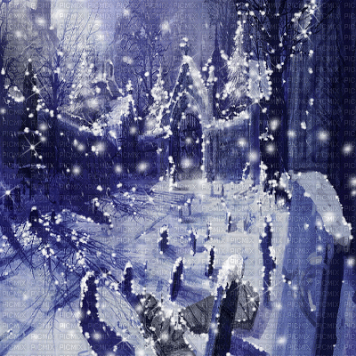 kikkapink winter background  magic gothic - 免费动画 GIF