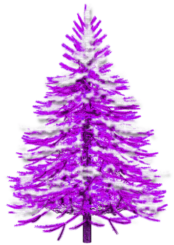 Winter.Tree.Purple.White - gratis png
