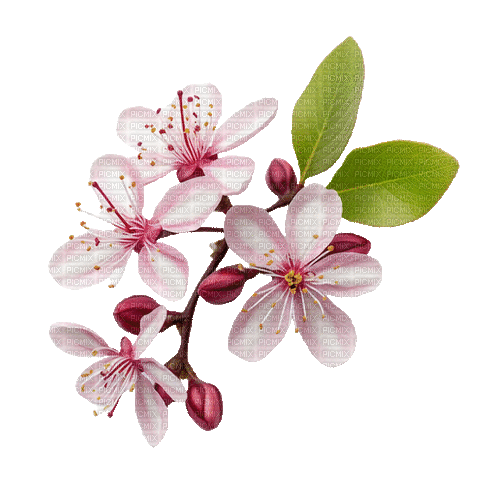 ♡§m3§♡ kawaii blossom Cherrie pink animated - Free animated GIF