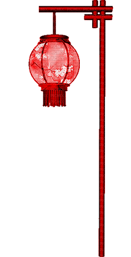 Asian Lantern.Red - png ฟรี