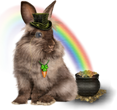 st. Patrick hare  by nataliplus - фрее пнг