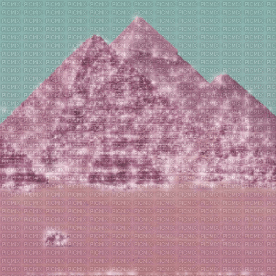 Egypt Egyptian Teal/Pink Pyramids - 無料のアニメーション GIF