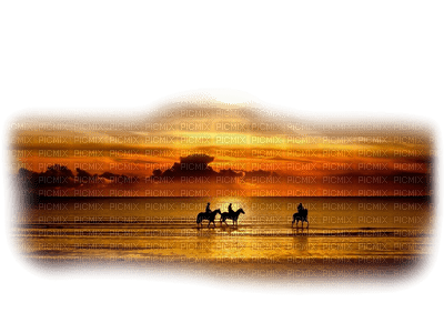 puesta de sol - darmowe png