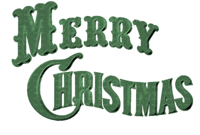 Merry Christmas text - png gratuito