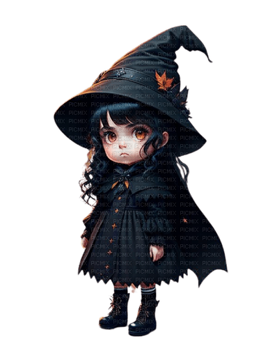 witch, baby, enfant, kind, child - ilmainen png
