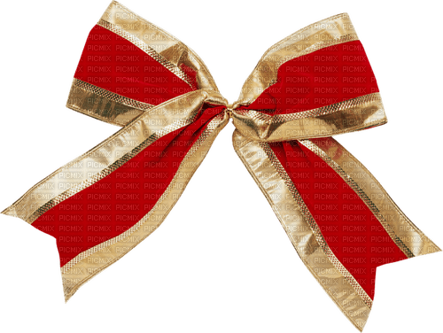 Ruban.Ribbon.Bow.Red.Gold.Victoriabea - png ฟรี