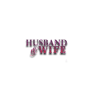 text deco dolceluna  husband wife - Free PNG