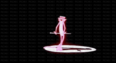 pink panther - GIF animado gratis
