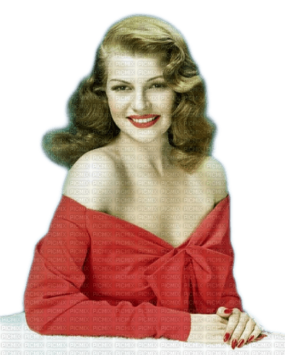 Rita Hayworth milla1959 - фрее пнг