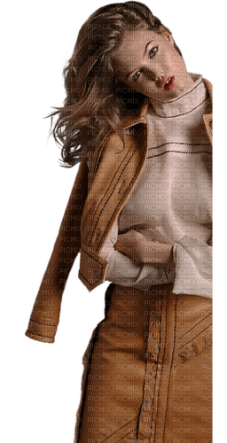 Woman Brown Beige  - Bogusia - δωρεάν png