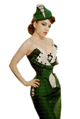 St. Patrick’s Day woman femme frau tube green human beauty - gratis png