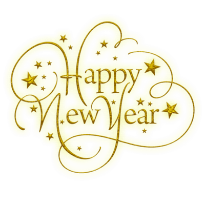 Kaz_Creations  Happy New Year Deco Logo Text - png gratis