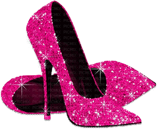 soave deco fashion animated shoe pink - GIF animado gratis