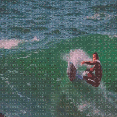 surfing bg gif surf surfant fond - Бесплатный анимированный гифка