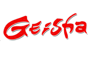 Geisha Text - Bogusia - ücretsiz png