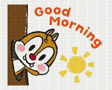 Good morning - Bezmaksas animēts GIF