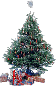 Christmas tree - GIF animate gratis