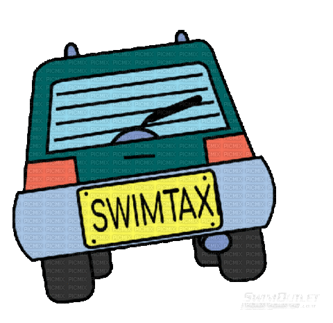 Swimming Pool - Animovaný GIF zadarmo