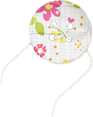 Kaz_Creations Easter Deco  Button Colours - PNG gratuit
