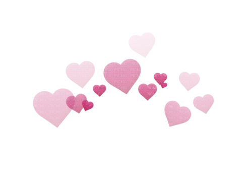 Pink Hearts - 無料png