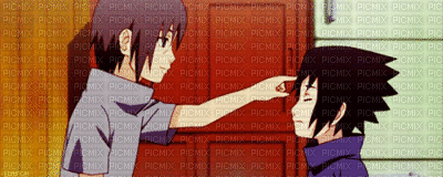 Sasuke et Itachi - Ingyenes animált GIF